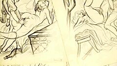 check out these vintage erotic drawings from the past