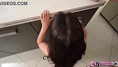 Cute teen 18+ explores anal sex lessons from experienced guide in intimate reality setting