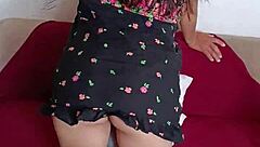 My pregnant wife craves intimate fun in living room part 1