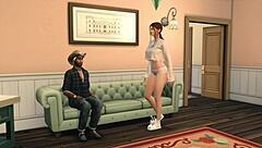 a good grandpa enjoys sinful city fun with young teen