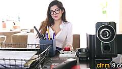 clothed latina teen bent over for monster cock doggystyle cumshot 💦😈