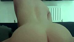 omg this slutty british girlfriend is so horny masturbating with dildo on webcam 😩🍆