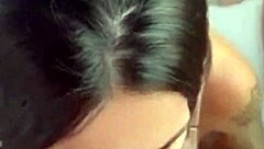 Old cuckold watches amateur teen wife in lingerie fuck his friend tight pussy