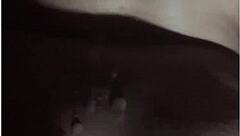 arab milf teases shaved pussy asshole before interracial cumshot