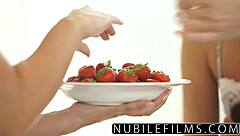 three czech skinny girlfriends finger and lick pussies to massive orgasms