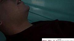 stepsis demands i fuck her hard bent over cowgirl doggystyle licking her wet pussy