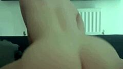 omg this slutty british girlfriend is so horny masturbating with dildo on webcam 😩🍆