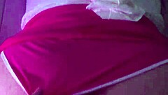 bbw mature skirt upskirt fuck with panties aside and hot cumshots on ass