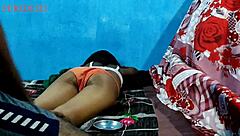 young girlfriend pounded hard in closeup chudai with dirty roommate action