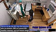 ready for dr tampa's pre-employment physical with alix avery's anal fingering?