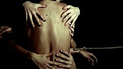 she weaves a dark fantasy with her squirting brunette hands