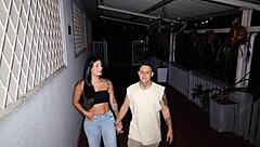 I fuck my friend's girlfriend and make him swallow my cum