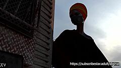 Scarlet rams monster cock deep into anna's sexy tight ass