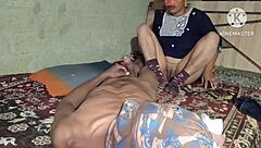 Desi indian step sis sneaks into room for hot amateur homemade sex video