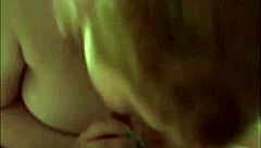 amateur with huge natural tits sucks cock fucks hard takes creampie load