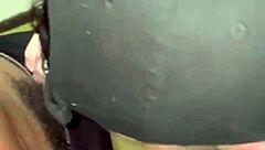 muscular brazilian bodybuilder takes unknown gym stranger's huge cock up her ass for first time