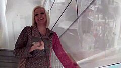 hot MILF spots slut on street, drags her home for rough FUCK