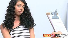 wanna watch horny security officer roughly fuck skinny shoplifter teen pussy at work?