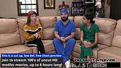 Ditria Rose's pussy filled with creampie in nurse patient roleplay