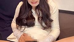 cute ladyboy in mini dress masturbates her ass quietly