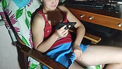 i got so horny watching porn at night fingers deep in my wet pussy