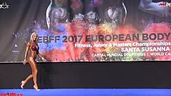 European Bikini Champs 162cm Final Showcases Hot Asses And Tits In Tight Swimsuits