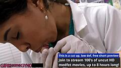 I'm the twisted podiatrist making Macy Divine's feet beg for my fetish touch