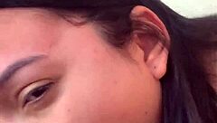 sara blonde takes raw creampie in ass from john coffee