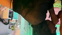 Asian babe in lingerie casting, blowjob then pussy licked good?