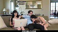 Stepsisters Summon Freeuse IT Guy for Laptop Fix!