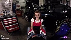 Tera Link hot car mechanic blowjob and sex, extra services now!