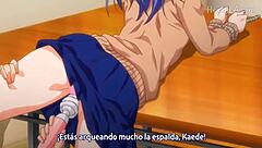 whoa these lesbians fuck hard in school 😈 girls grinding wild!!