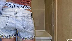 Cheating Petite Wife Takes Brutal Rough Sex and Deep Fisting from Hung Room Service Stud!