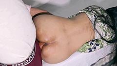 stepsis and stepbro go full sex skinny indian style