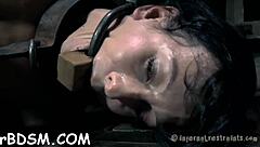 master binds hottie with drawings then punishes her roughly