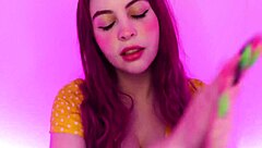 russian moona whispers asmr with big tits tease