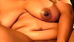 Barefoot Tits Orgasm from Big Black Cock Poolside Barefoot Toys