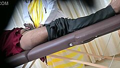 doc, your handjob on my cock feels too damn good!