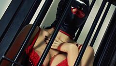 SEXY LESBIAN SLUTS MAI BAILEY AND KRISTAL WEBB LICK ASSES FINGER SHAVED PUSSIES IN HEELS!