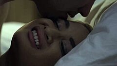 Deborah's Petite Asian Pussy Ravaged by Old Interracial Cock.