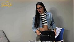 Milf psychologist Salome Gil milks cheating patient's cock for girlfriend 😏💦🔥