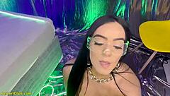 oiled bbw nympho gets her fat ass fisted for the first time ever