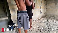 Couple's HOT OUTDOOR FUCK Quickie