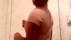 wanna see this black girl flash her chocolate ass in the bathroom?