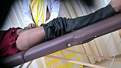 doc, your handjob on my cock feels too damn good!