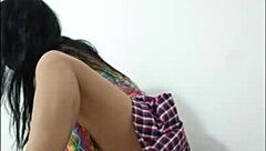 wanna watch her spread wet pussy for pink dildo insertion?