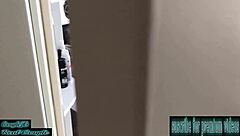 Amateur friends mom strokes cock to cum explosion baring her huge hot boobs