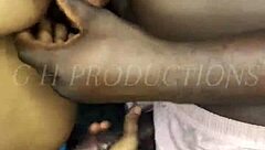 ghetto teen slut lill shorty gets bent over fucked rough doggystyle and missionary till creampie drips from juicy pussy