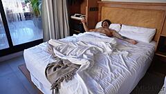 Her Big Ass Saddles My Dick Awake! Cowgirl Riding Blowjob Frenzy!!