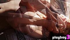 stunning milf angel constance strips slow revealing perfect small tits and naked curves